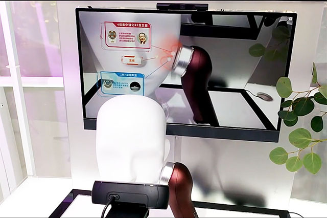 松下場館AR應(yīng)用-EH-SR70 RF射頻超聲波美容儀