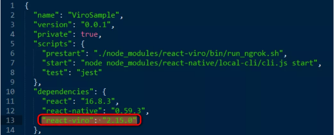 在React-Native項(xiàng)目里引入ViroReact的依賴